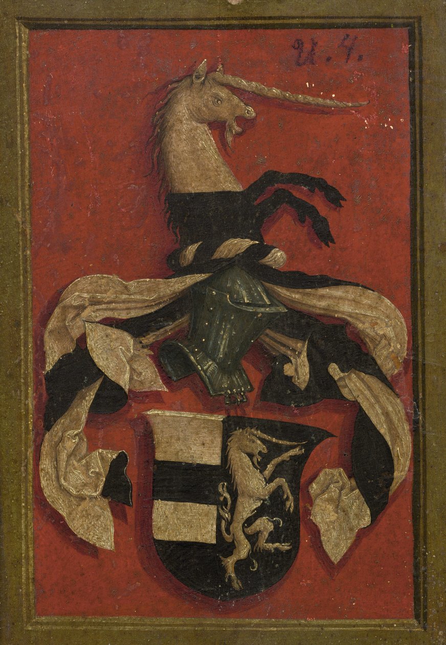 Hans Roth [reverse], 1527 by Bernhard Strigel