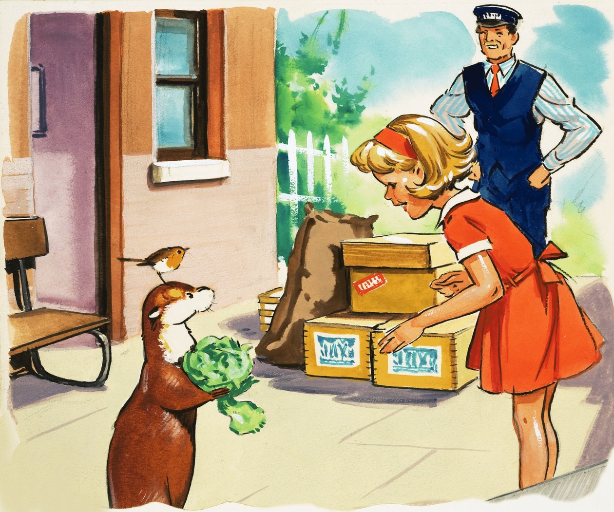 Fliptail the Otter by Bert Felstead