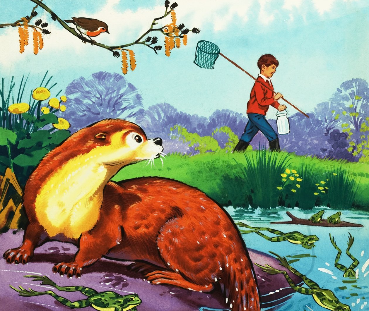 Fliptail the Otter by Bert Felstead