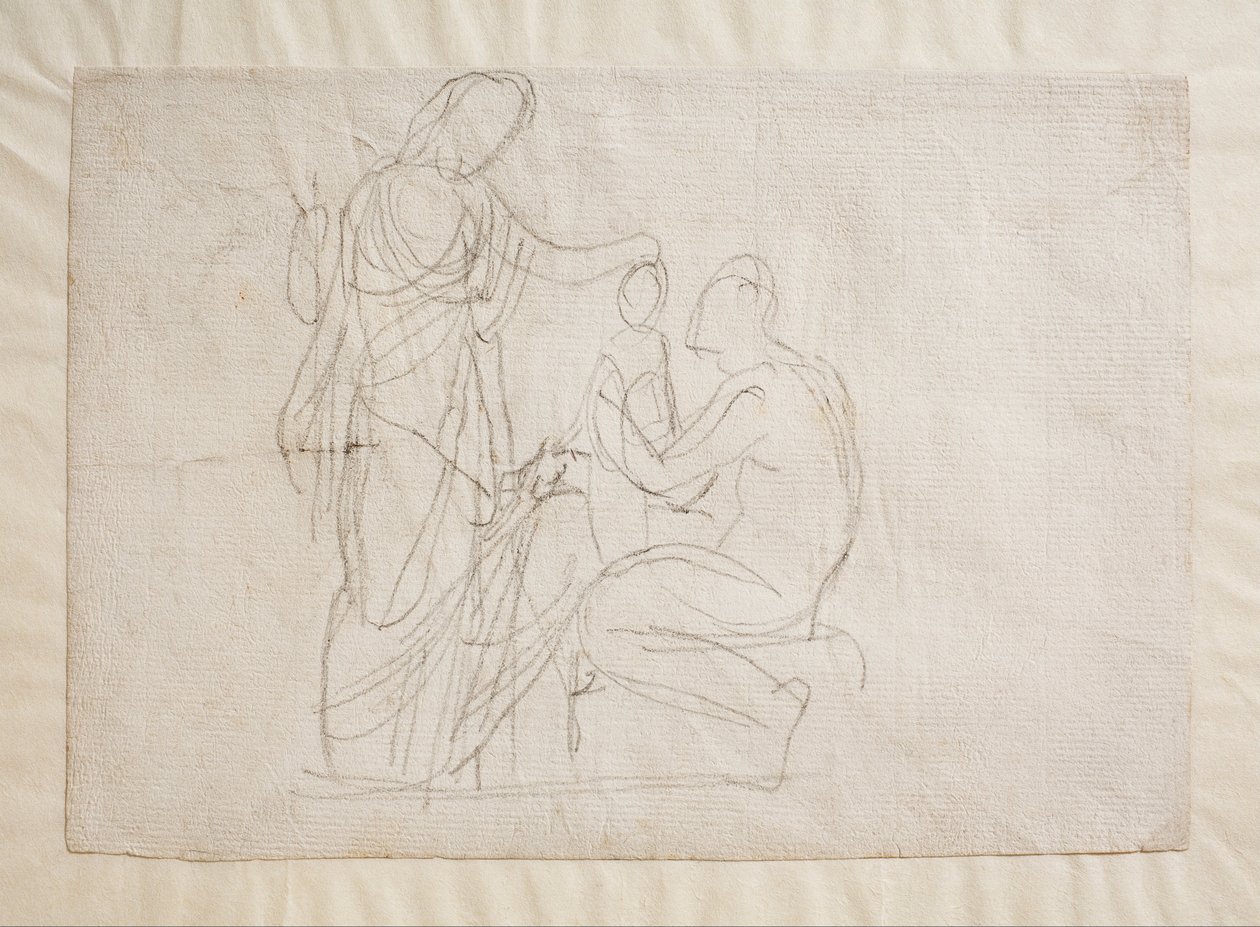 Prometheus and Minerva by Bertel Thorvaldsen