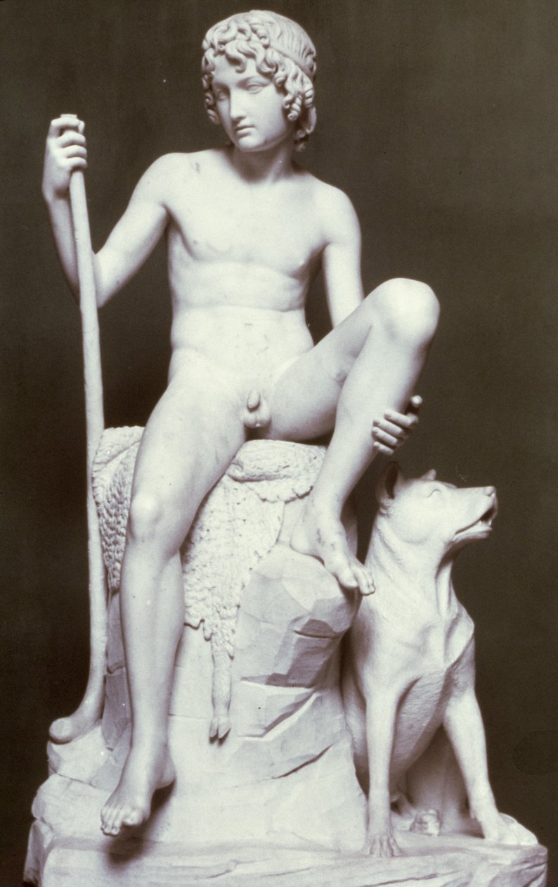 Shepherd Boy, 1817 by Bertel Thorvaldsen