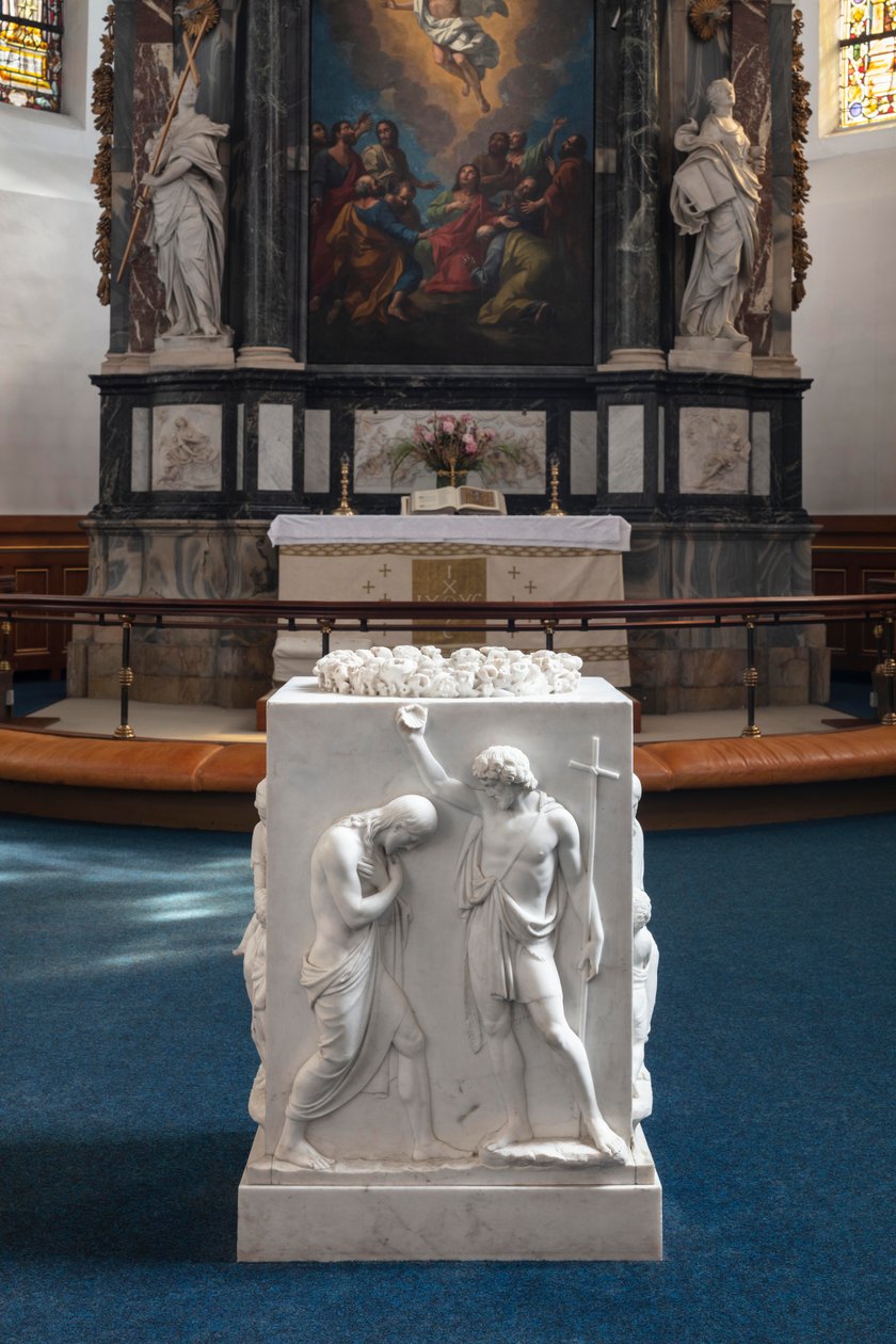 Baptismal Font by Bertel Thorvaldsen