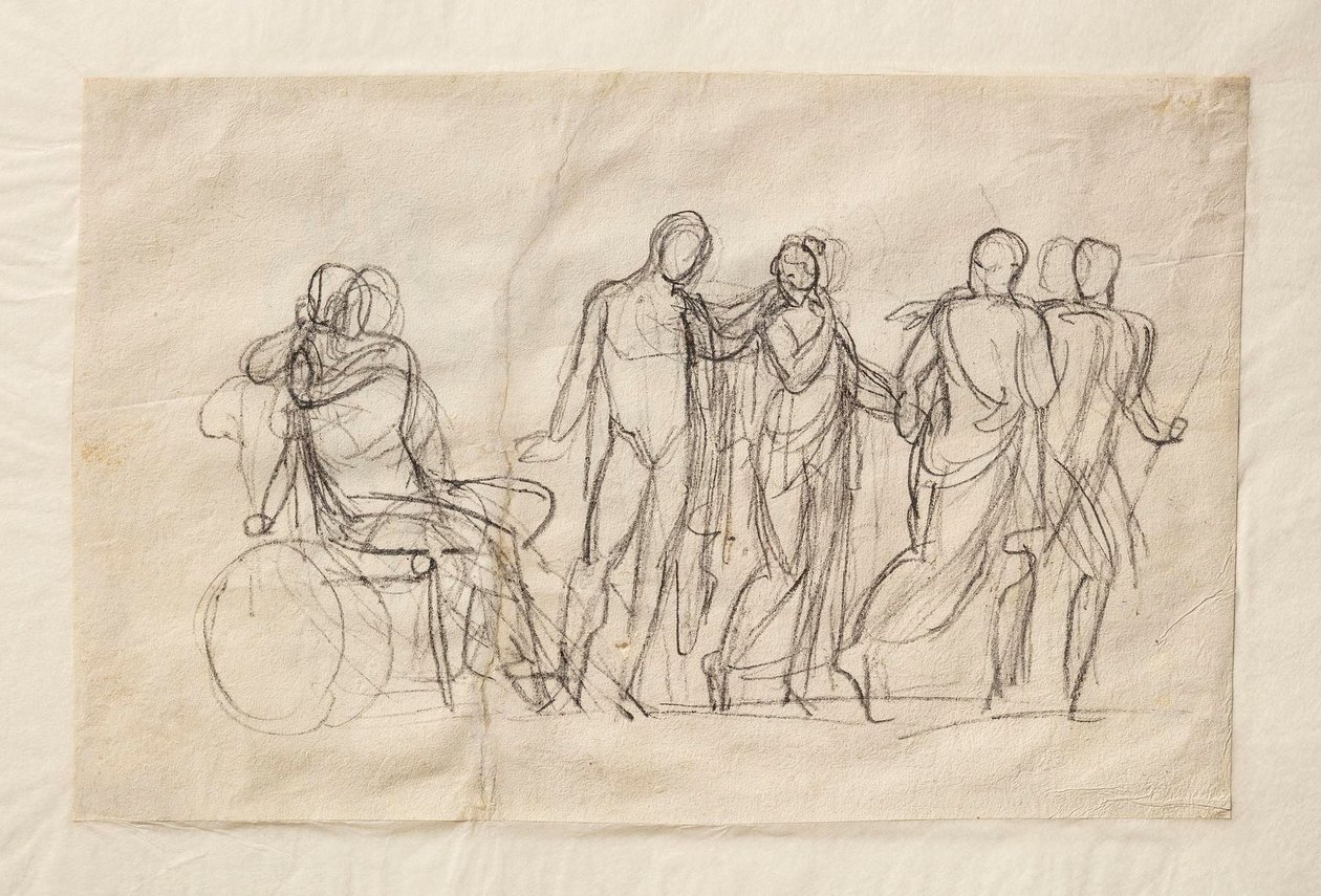Briseis Is Led Away From Achilles by Bertel Thorvaldsen