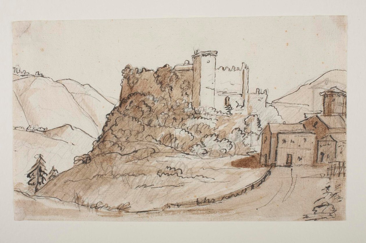 Mountain Landscape by Bertel Thorvaldsen