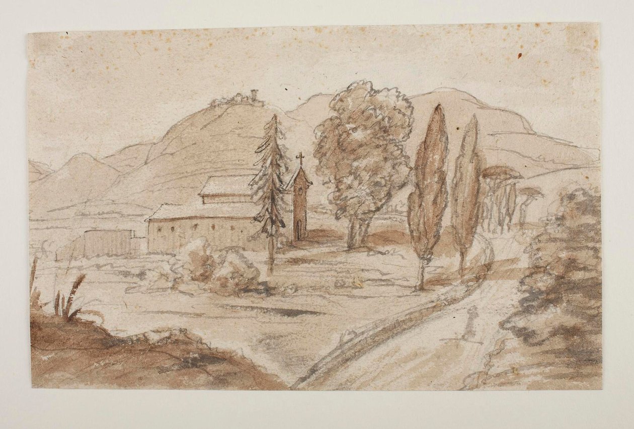 Mountain Landscape by Bertel Thorvaldsen