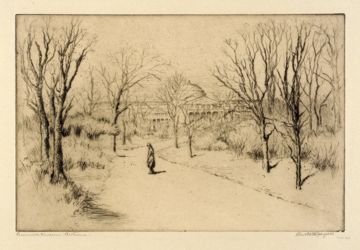 Rosenwald Museum--Autumn by Bertha E. Jaques