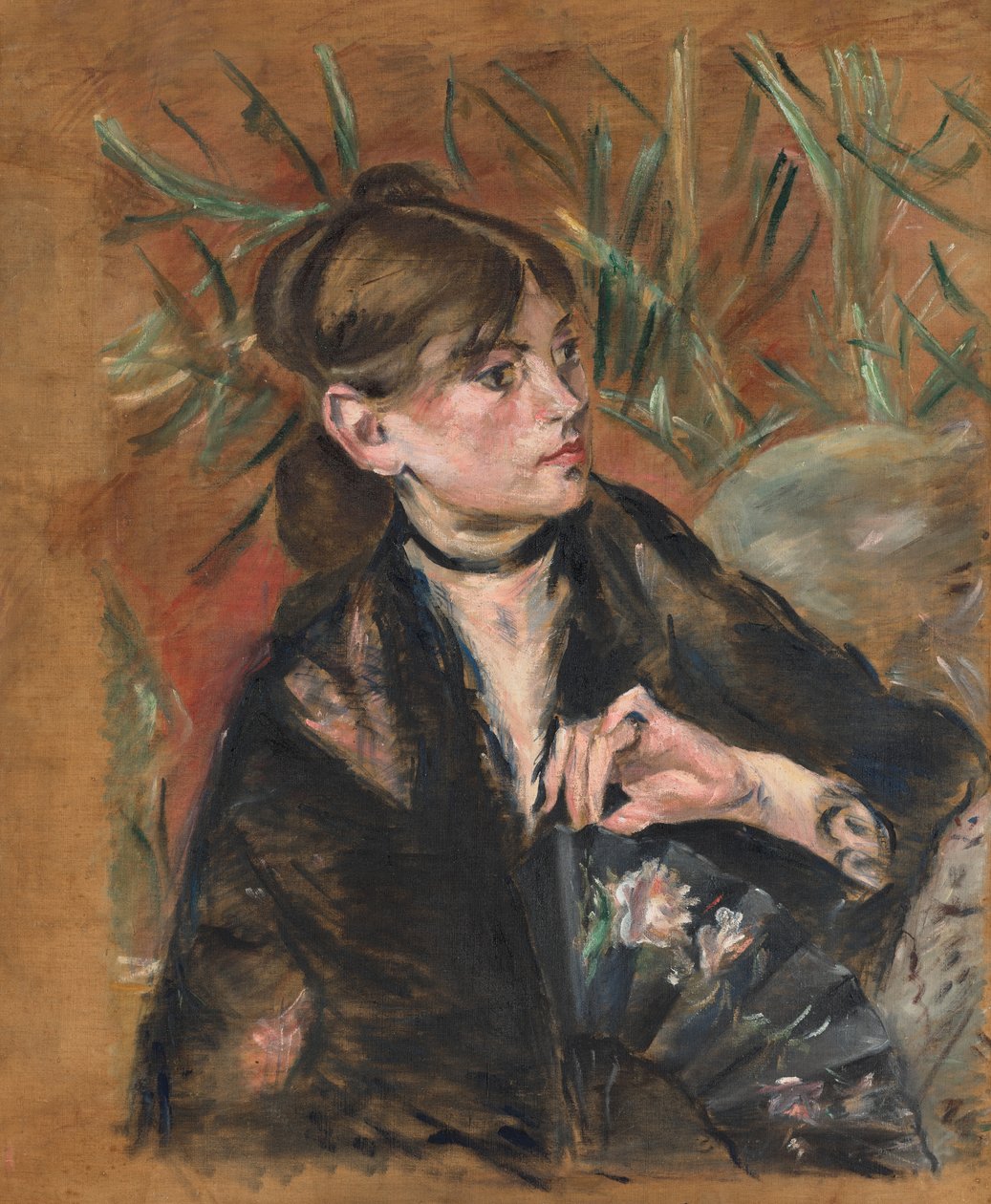 Little Girl with Blond Hair by Berthe Morisot