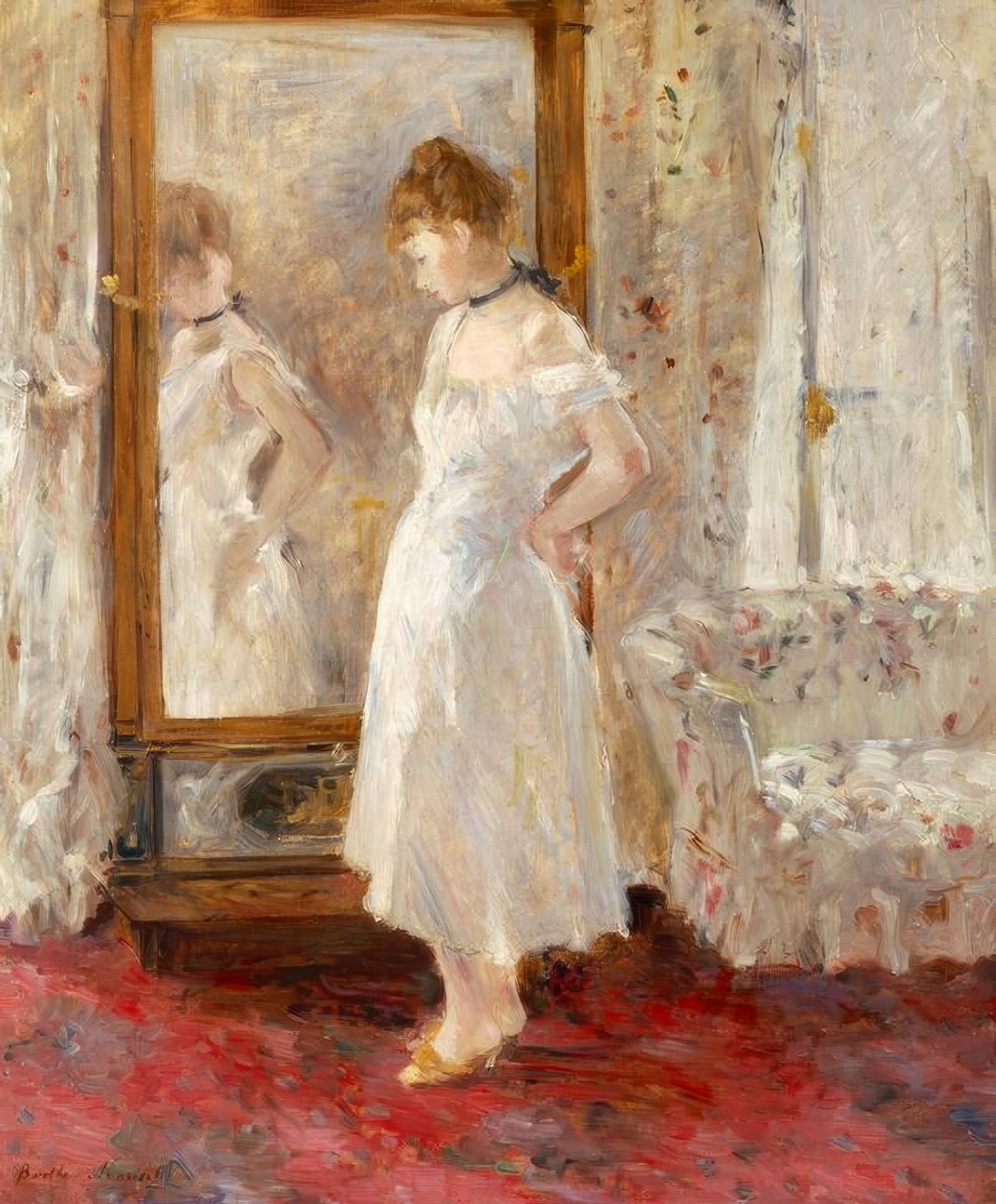 Psyche by Berthe Morisot