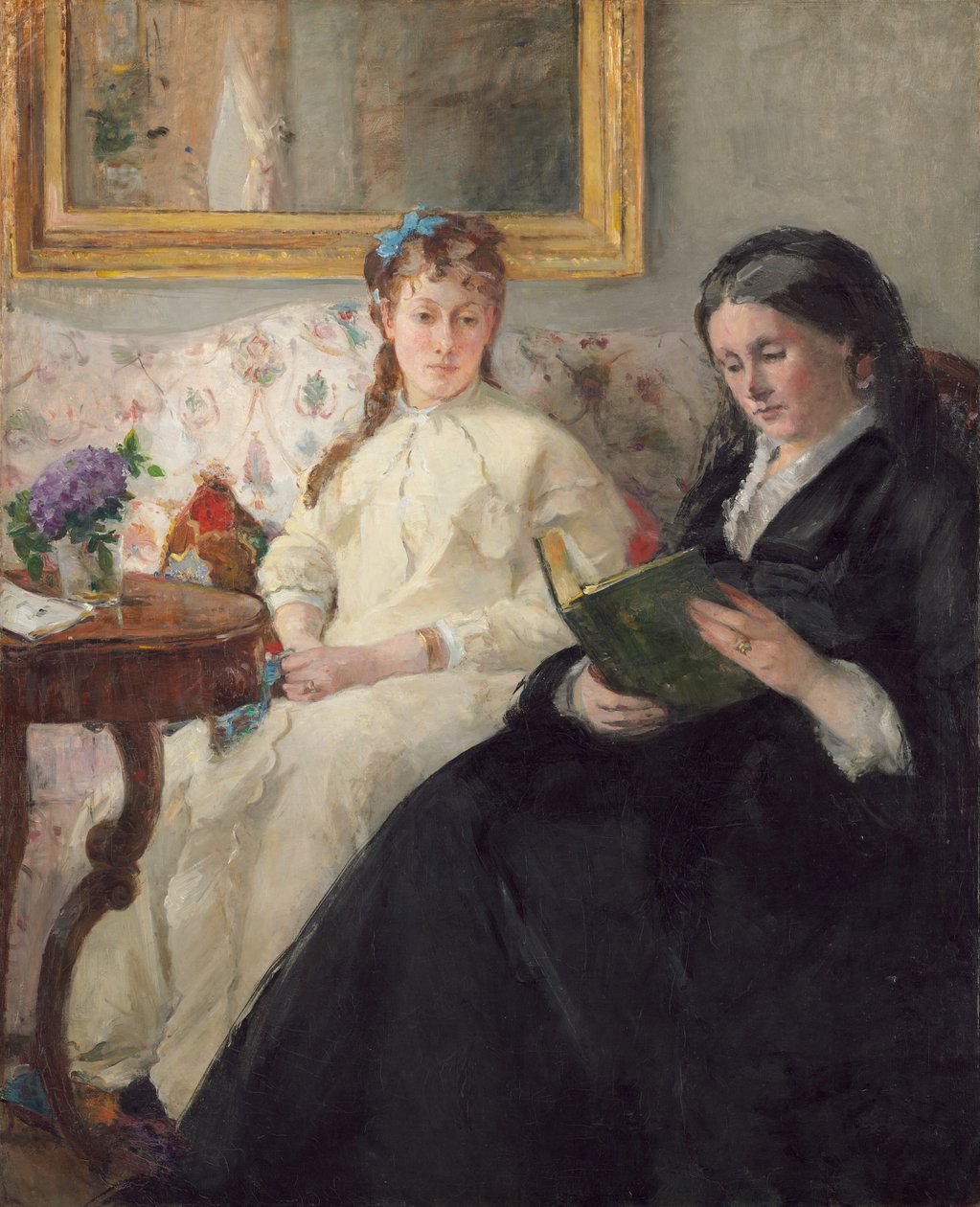 The Mother and Sister of the Artist, 1869-1870 by Berthe Morisot