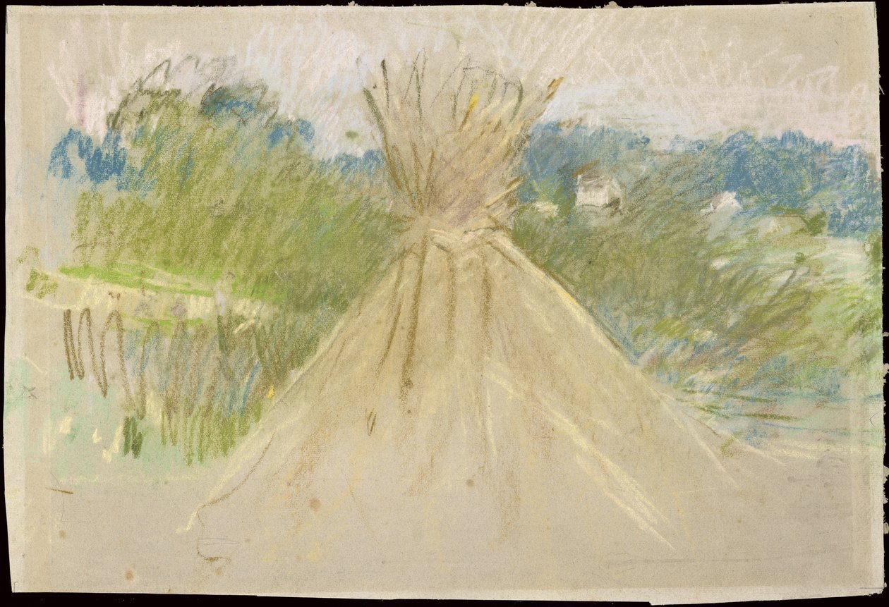 The Small Haystack by Berthe Morisot