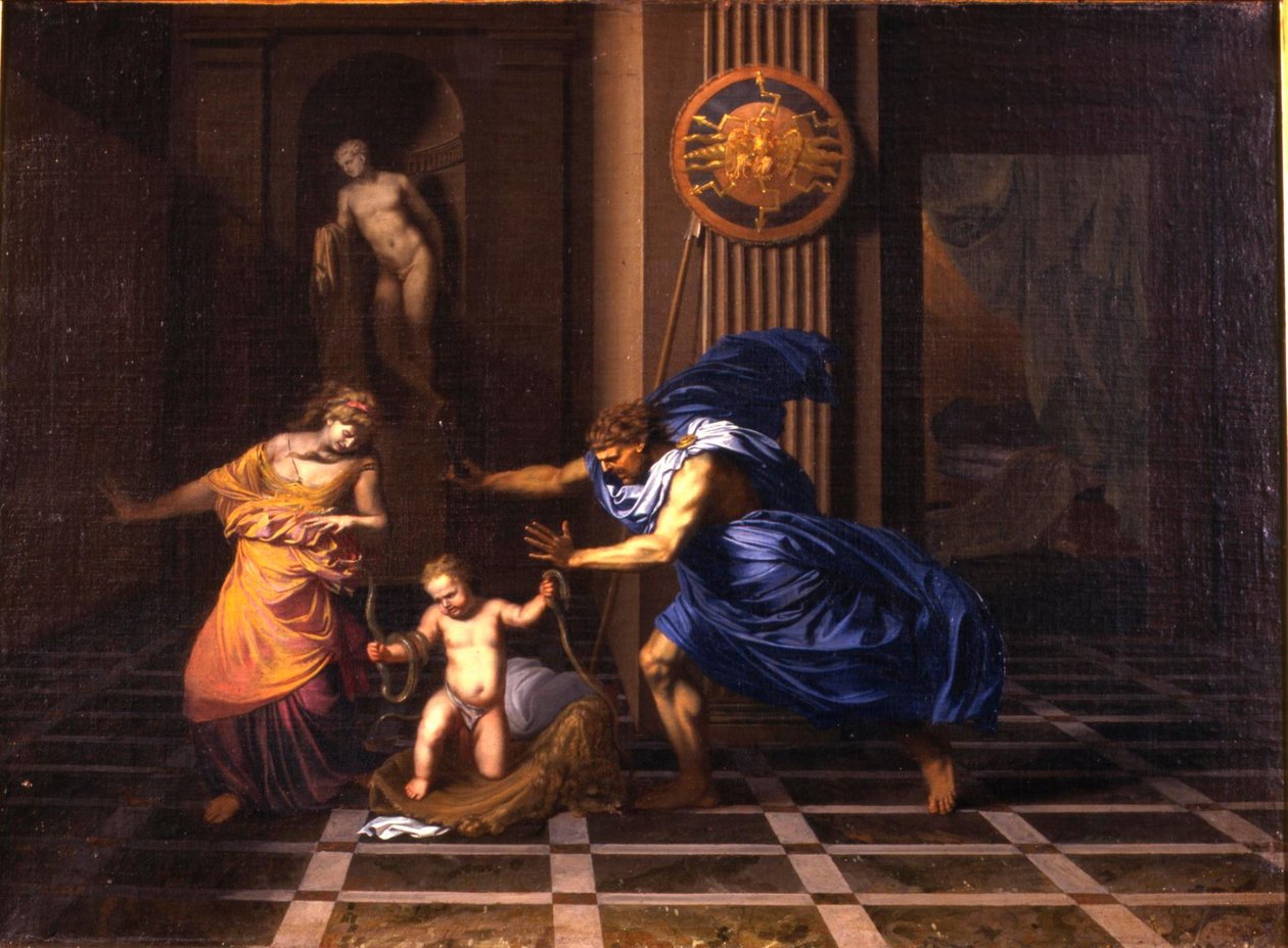 The Childhood of Hercules by Bertholet Flemalle
