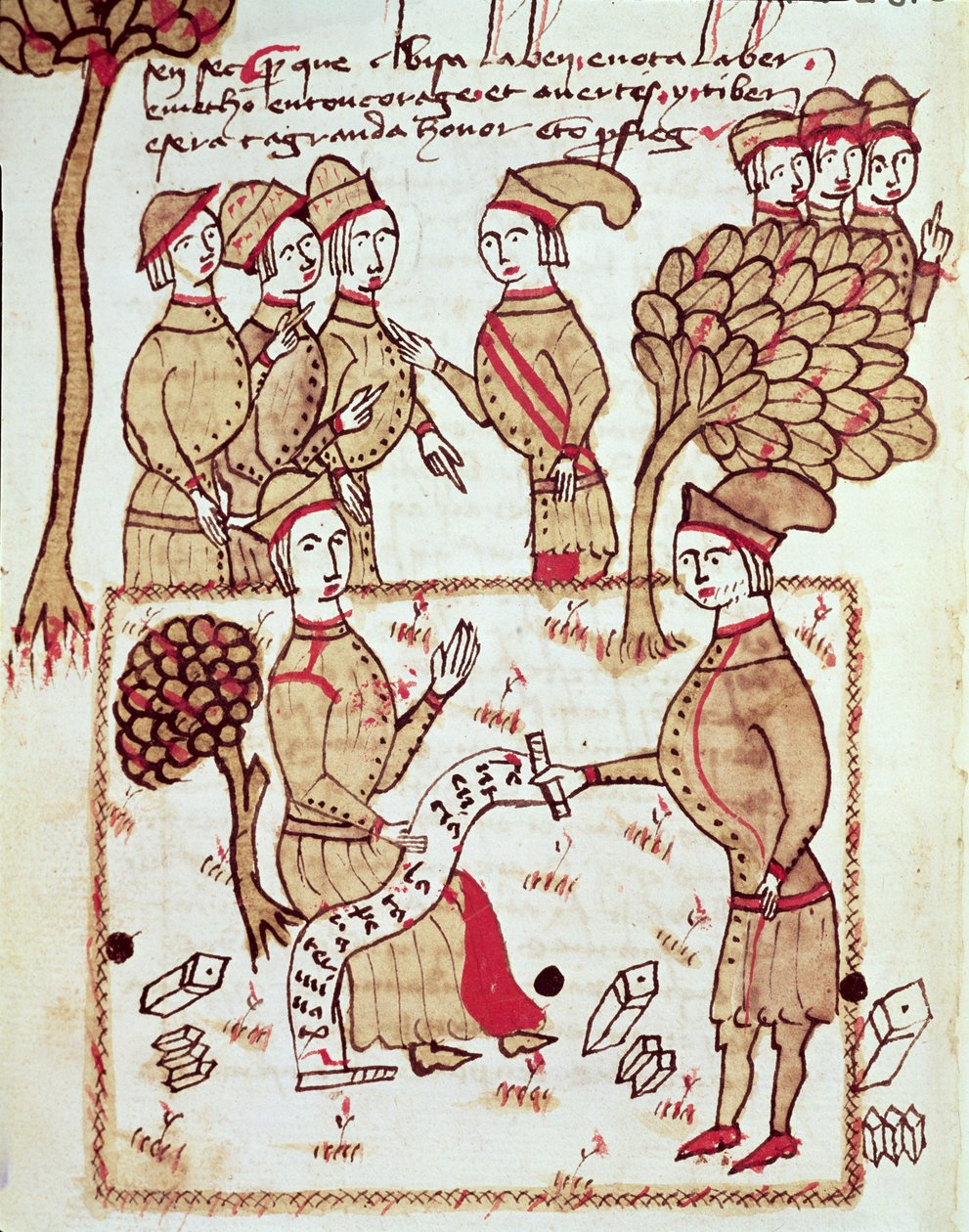 A Surveyor with His Workers, from 
