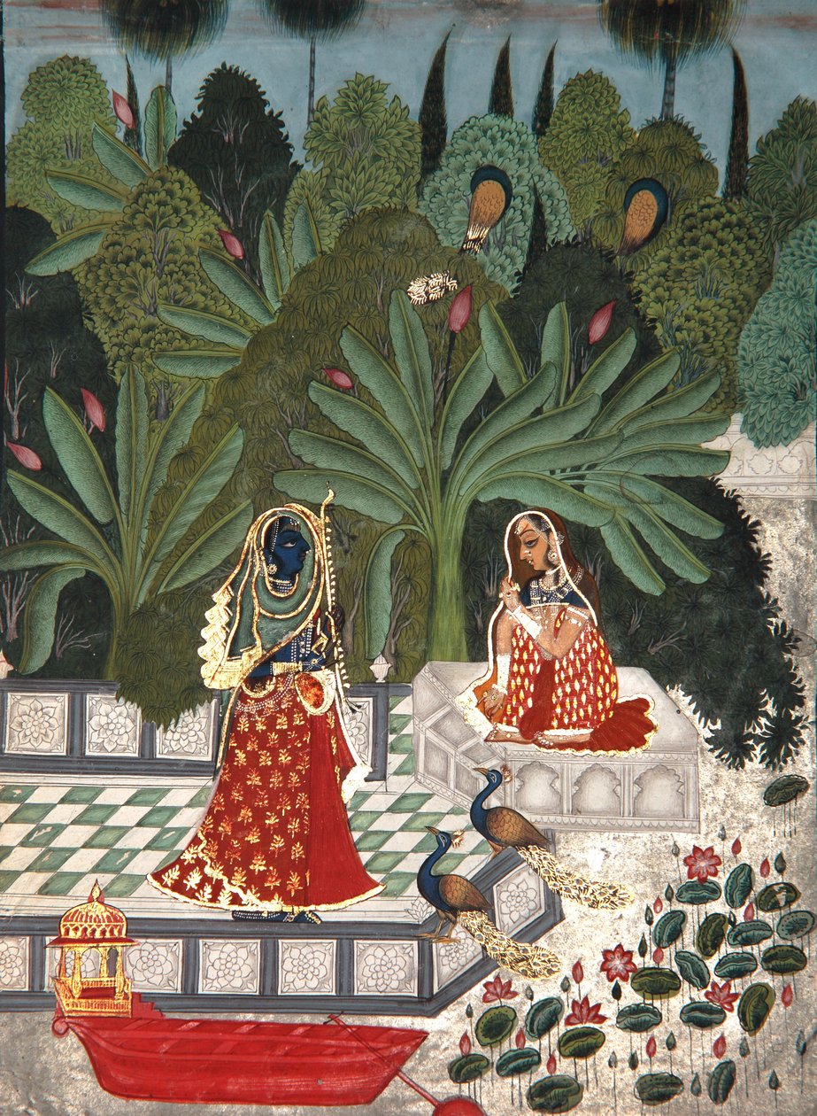 Krishna uses a ruse to meet his beloved by Bhoya