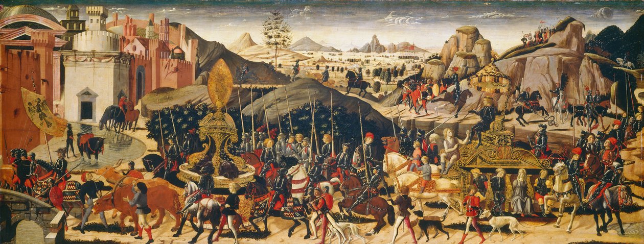 The Triumph of Camillus by Biagio and Workshop d