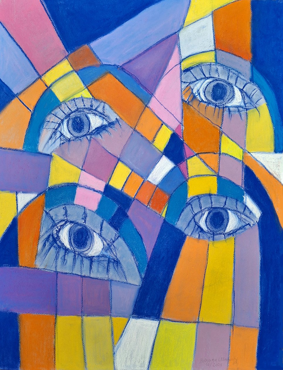 Gazes, 2024 by Bibiana Ulanosky