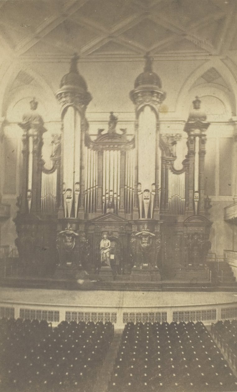 Great Organ, in Music Hall, Boston, Mass by Bierstadt Brothers