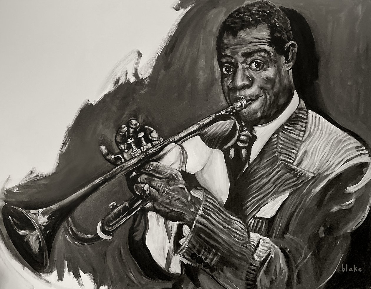 Louis Armstrong by Blake Munch