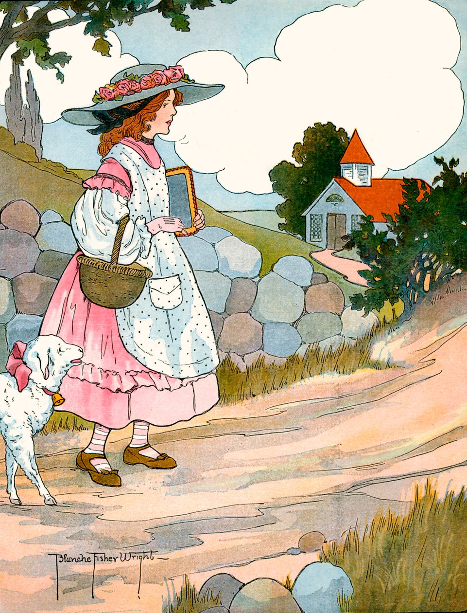 Mary Had a Little Lamb by Blanche Fisher Wright