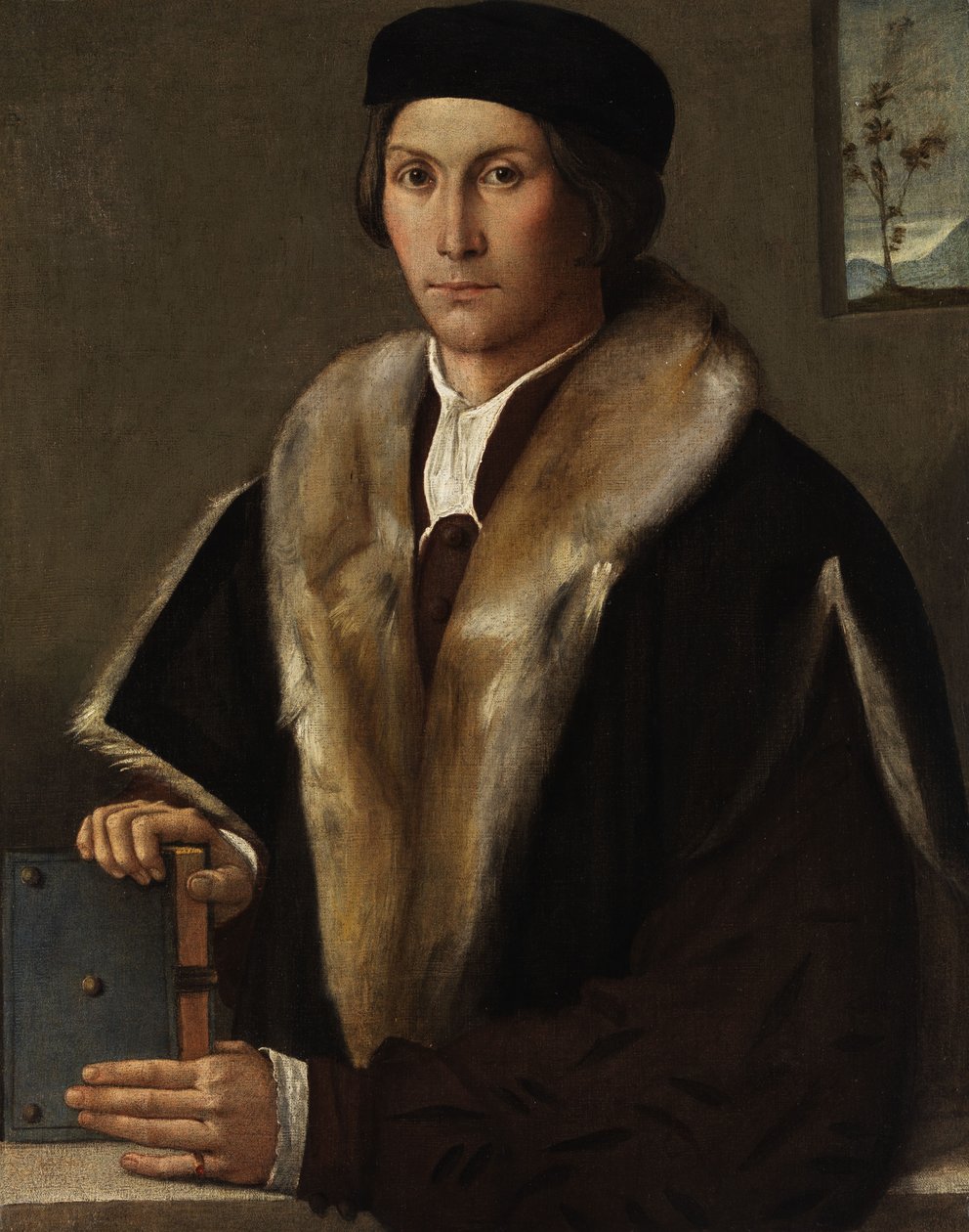 Portrait of a Young Scholar by Boccaccio Boccaccino