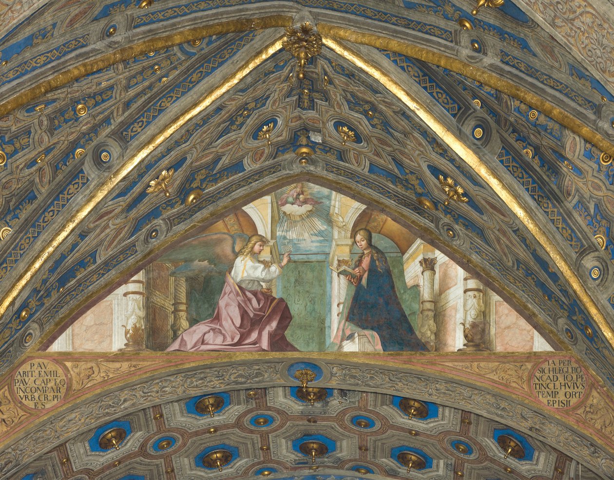 Annunciation by Boccaccio Boccaccino