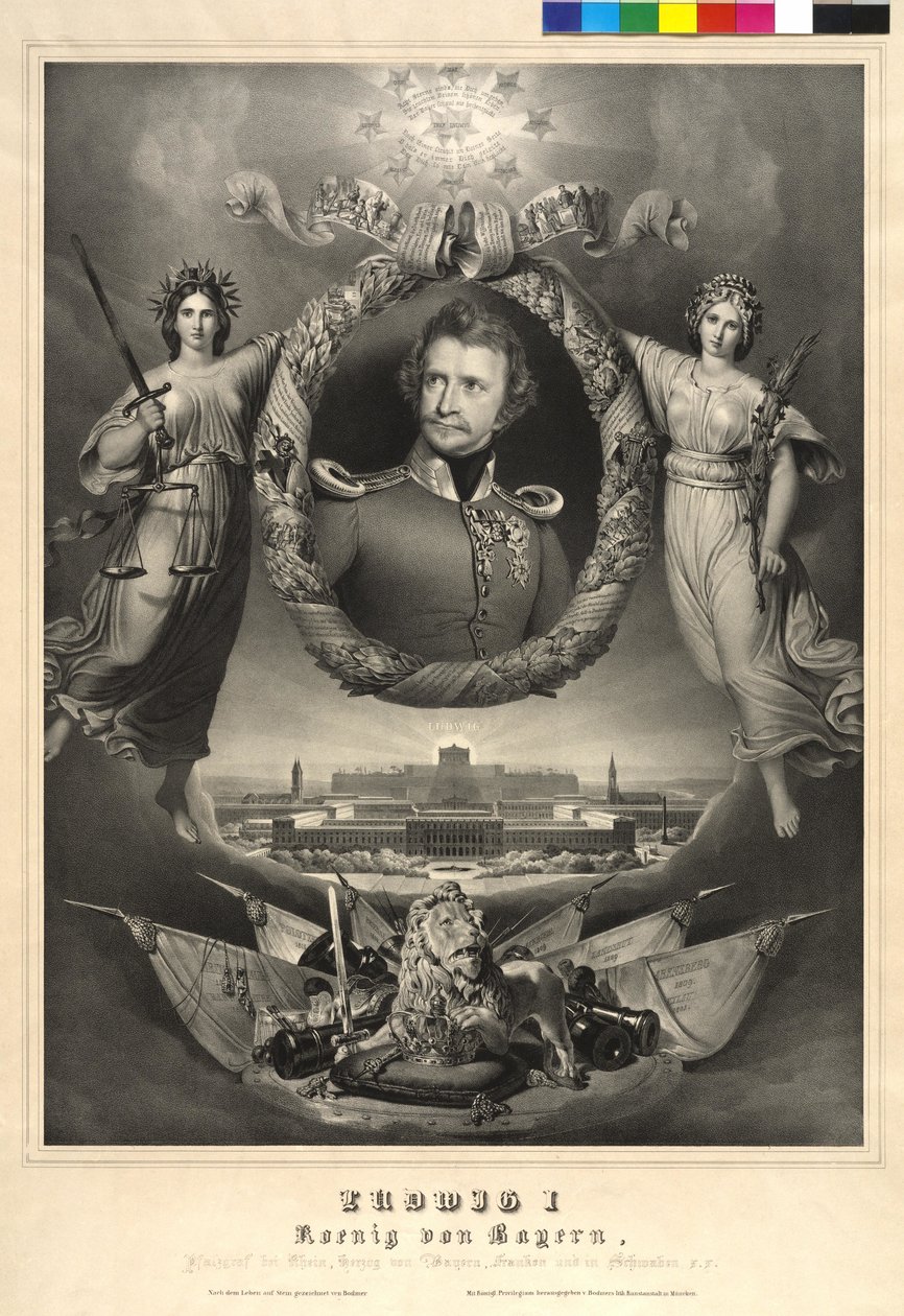 Count Palatine Louis I, King of Bavaria by Bodmer (after)
