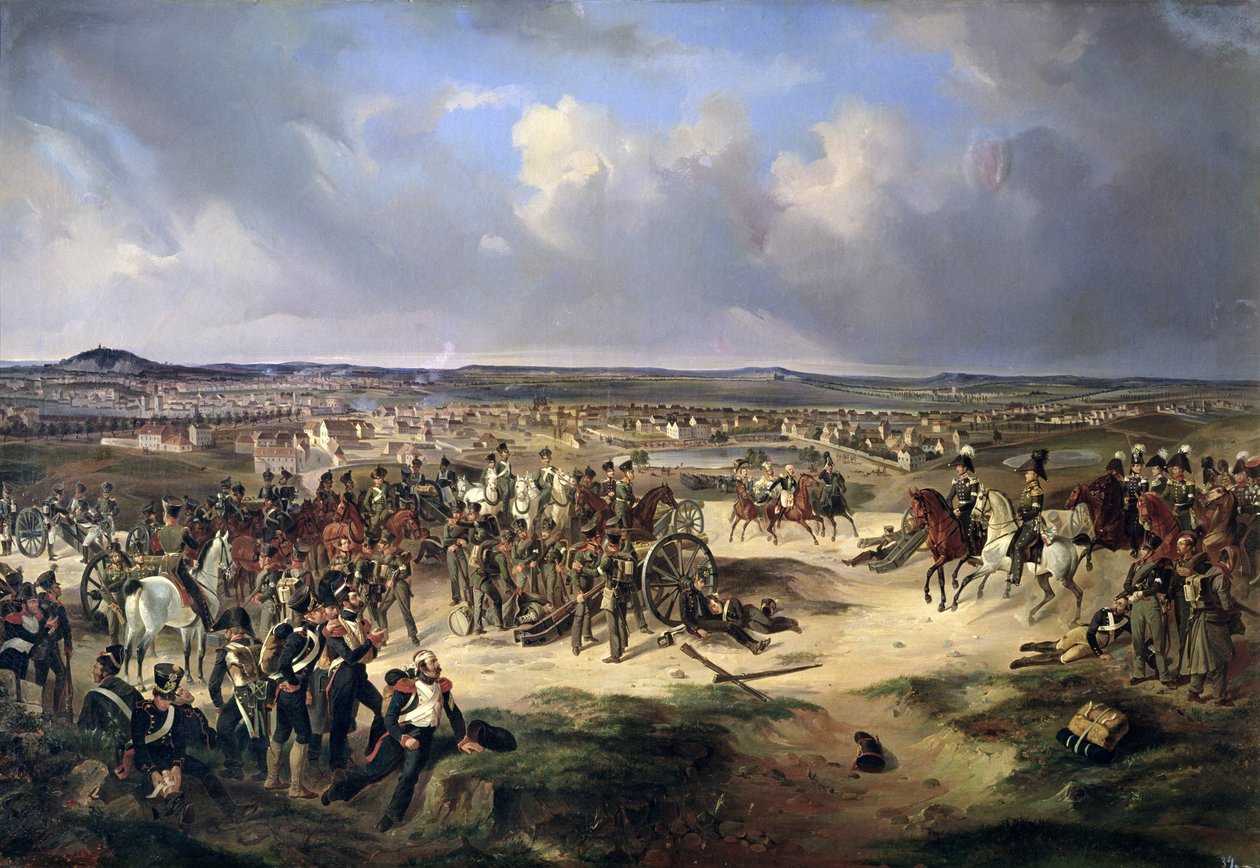 The Battle of Paris on 17th March 1814, 1834 by Bogdan Willewalde