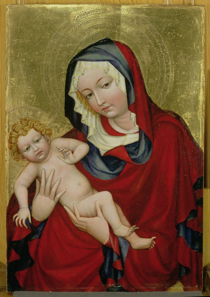 Virgin and Child, c.1400 by Bohemian School