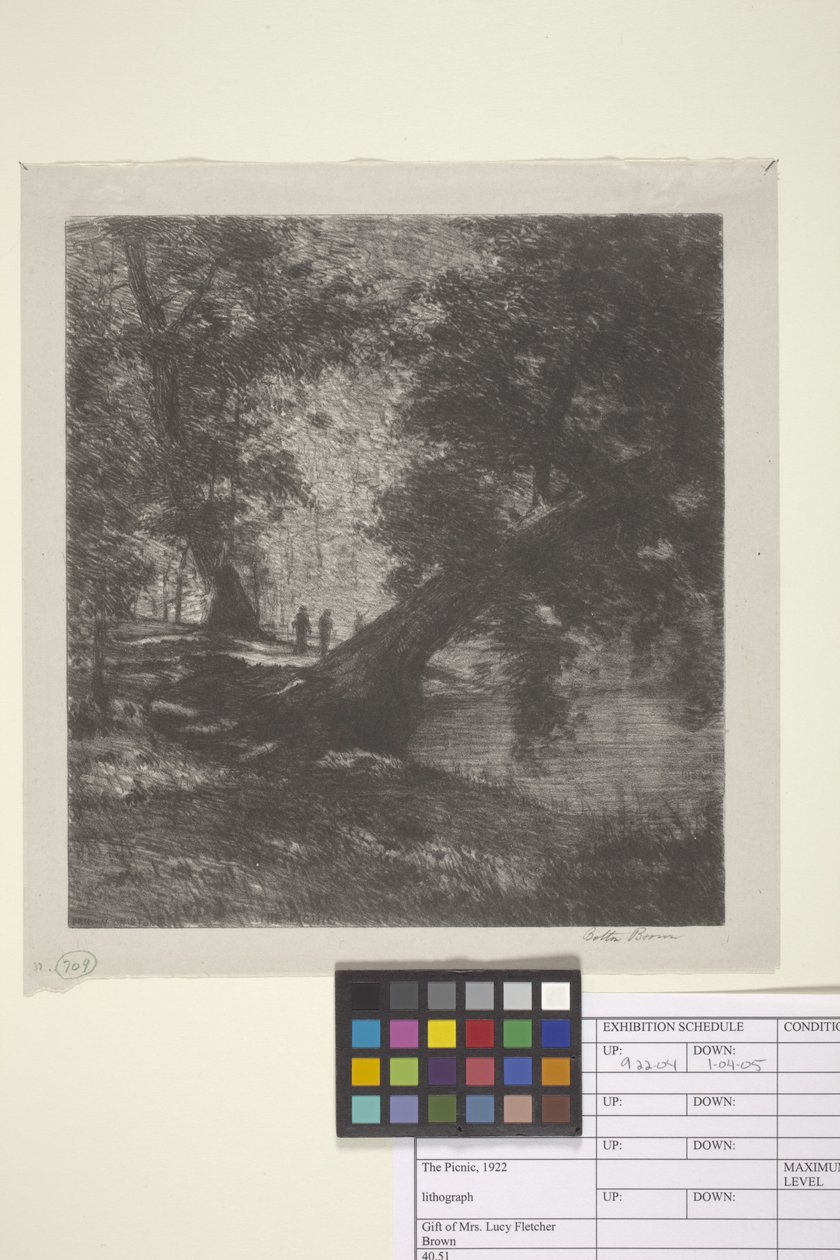 The Picnic by Bolton Coit Brown