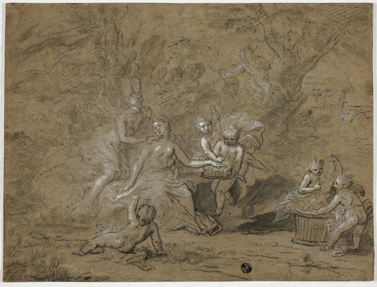 Cupid and Psyche by Bon Boullongne