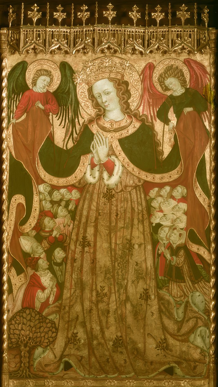Madonna of the Protective Mantle by Bonanat Zaortiga