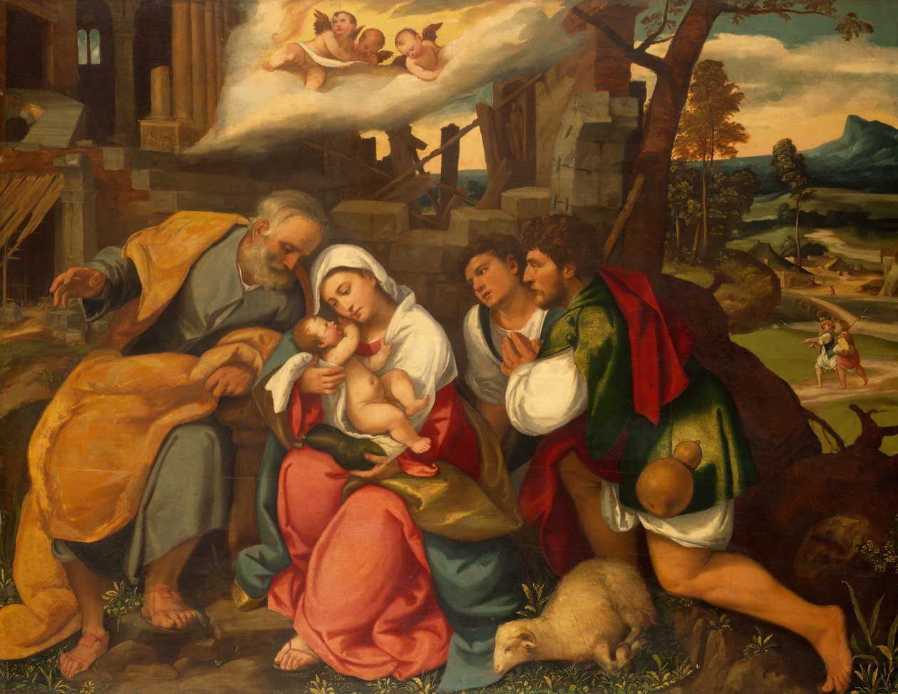 The Adoration of the Shepherds by Bonifacio de
