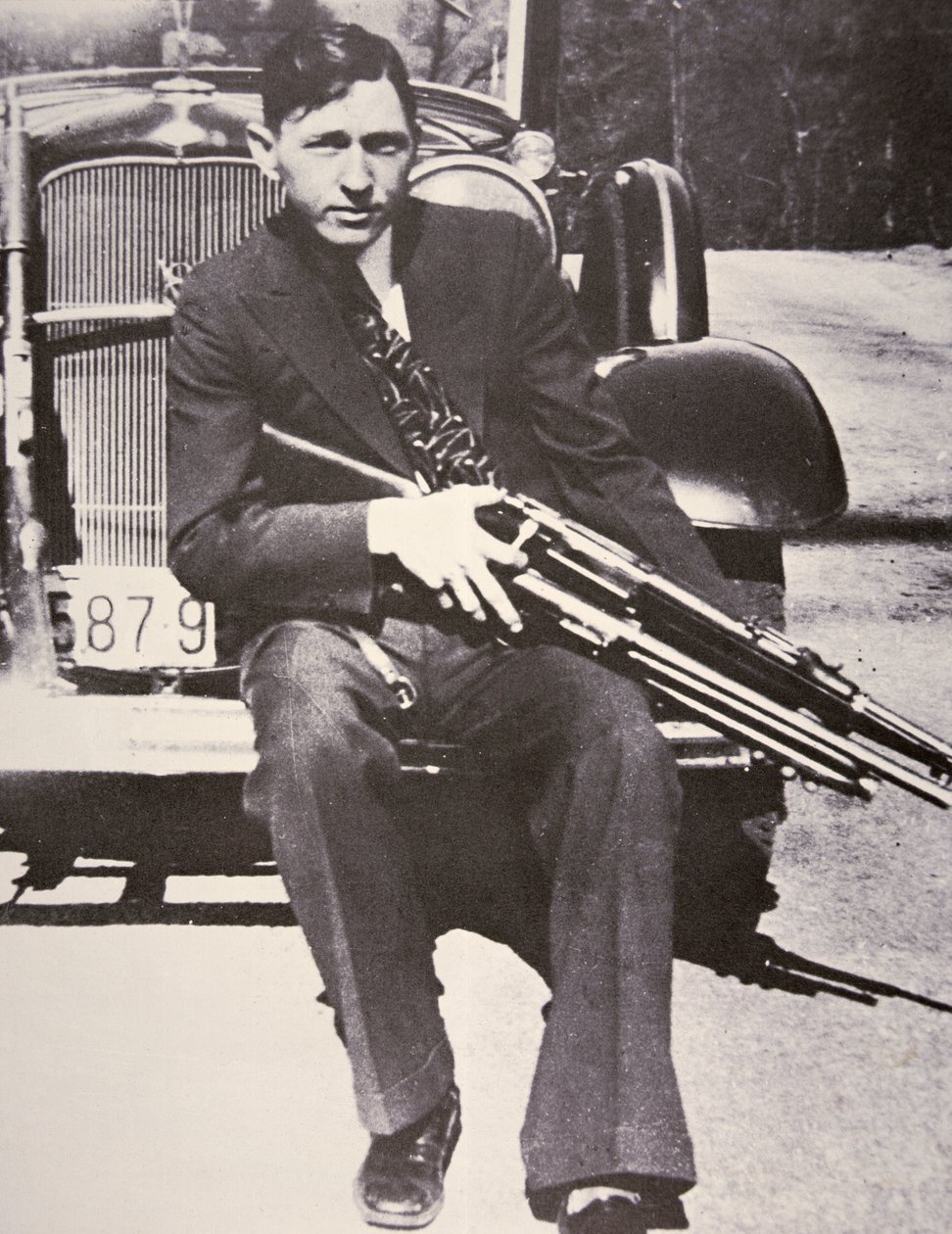 Clyde Barrow by Bonnie Parker