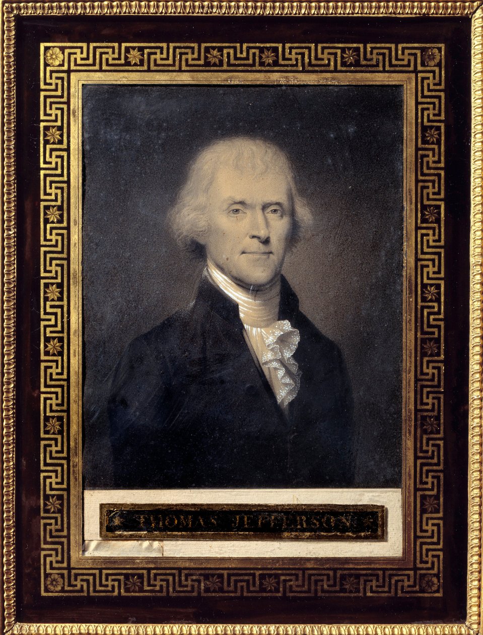 Portrait of Thomas Jefferson (1743-1826) President of the United States from 1801 to 1809 by Bouch