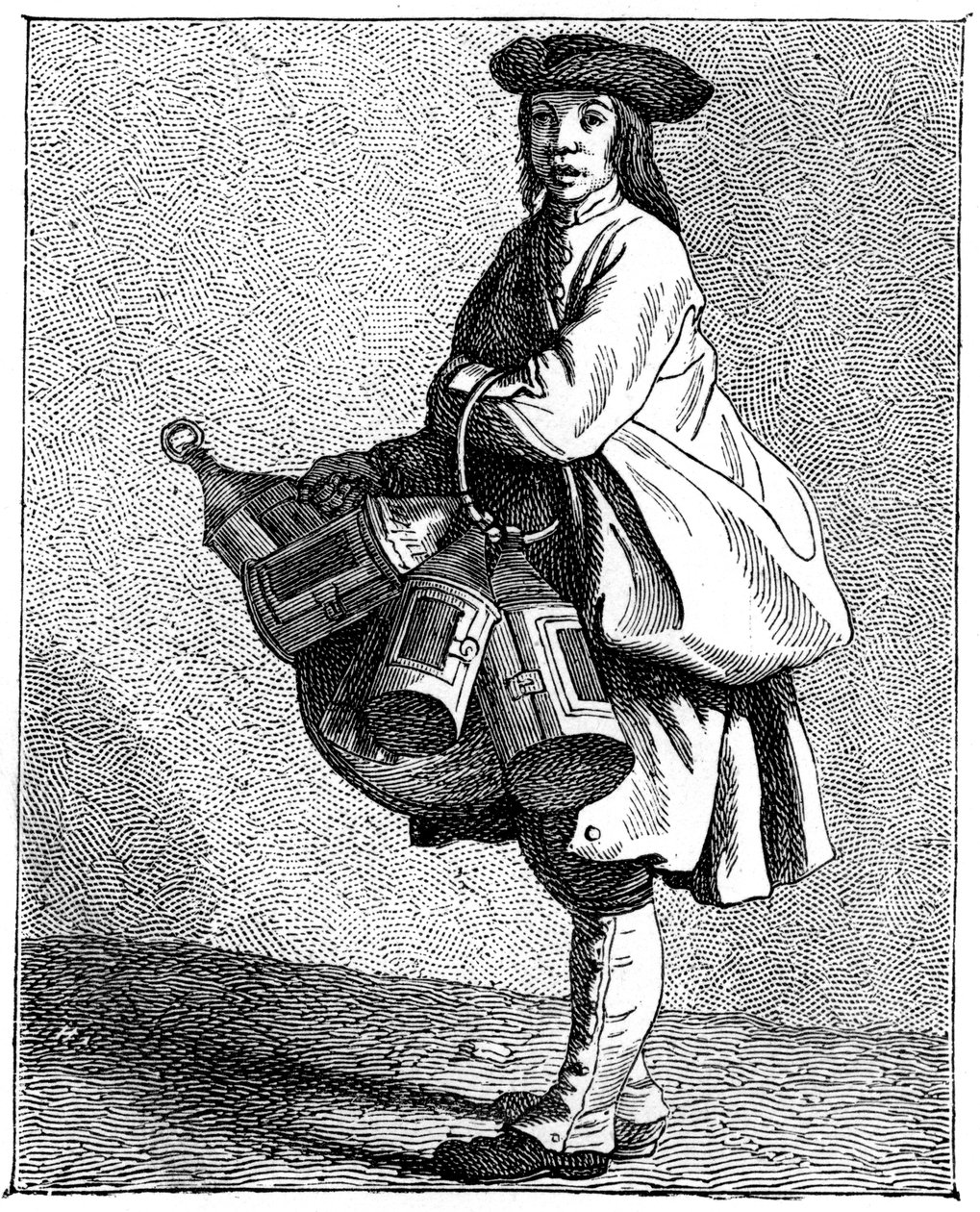 A Lantern Merchant, 1737-1742 by Bouchardon