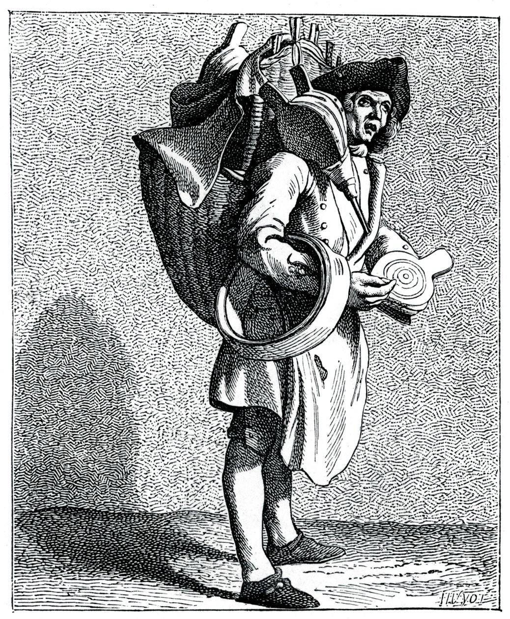 Bellows or buckets to mend! by Bouchardon