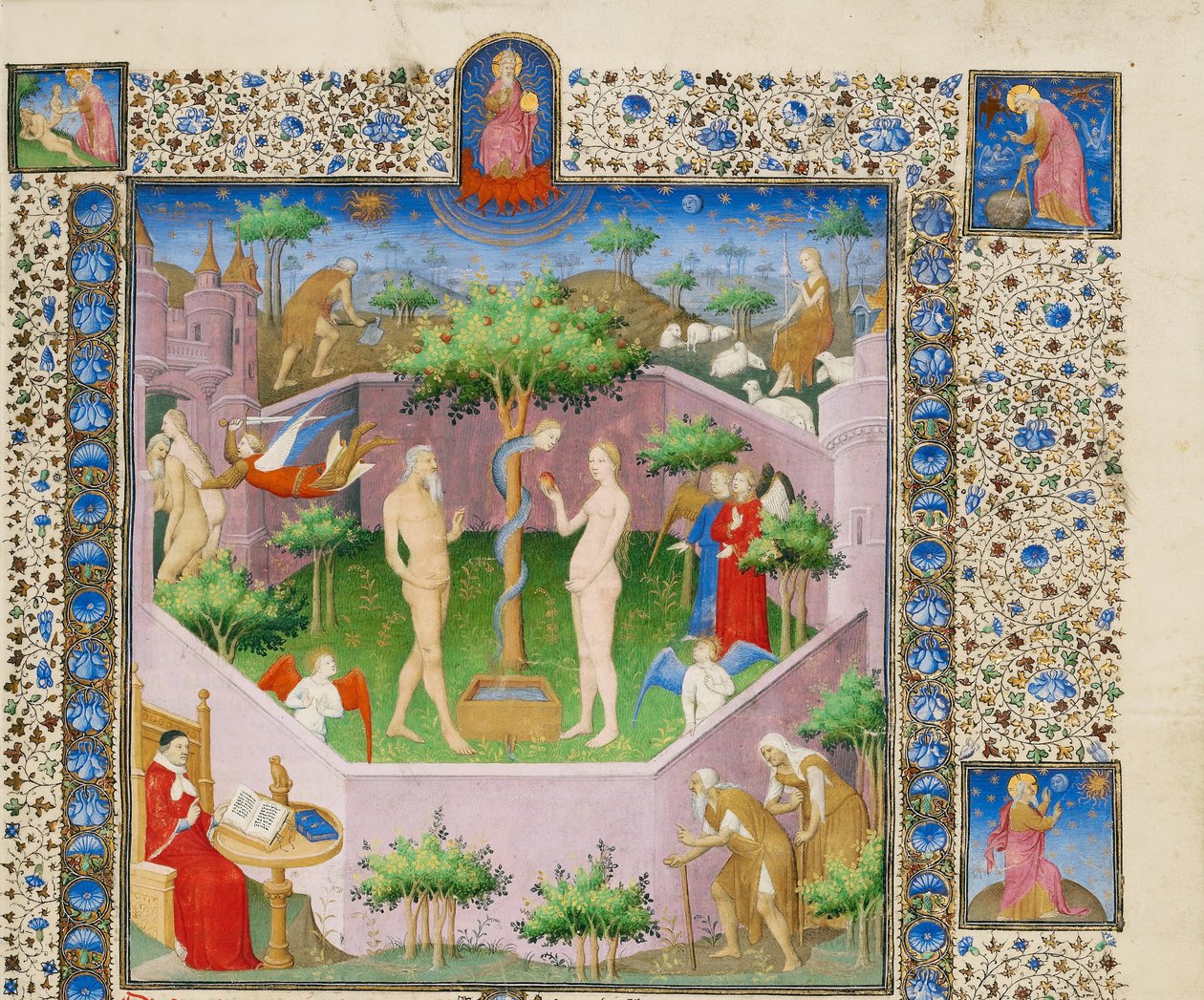 The Story of Adam and Eve, ca 1413-1415 by Boucicaut Master,