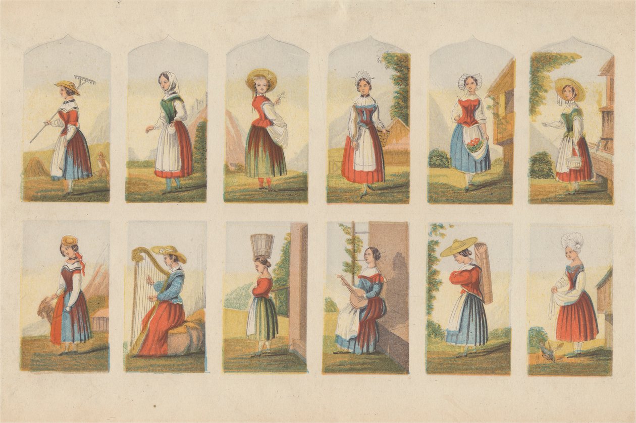 Swiss Costumes by Bradshaw and Blacklock