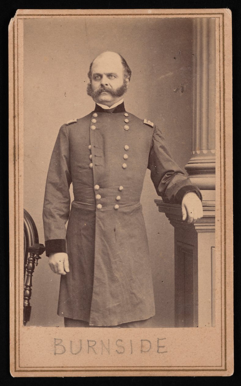Portrait of Ambrose Everett Burnside by Brady