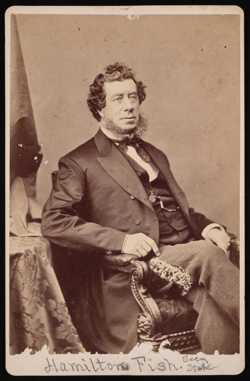Portrait of Hamilton Fish (1808-1893) (Before 1893) by Brady