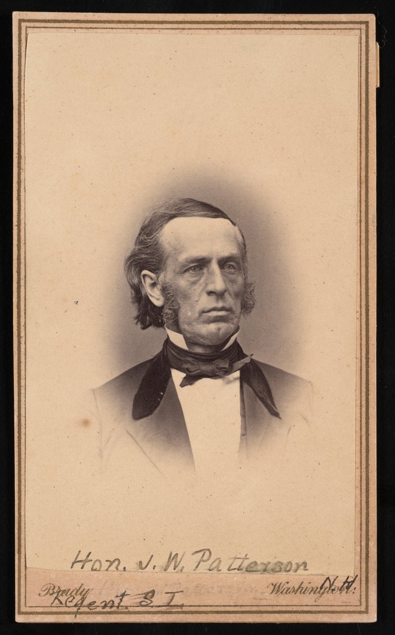 Portrait of James Willis Patterson by Brady