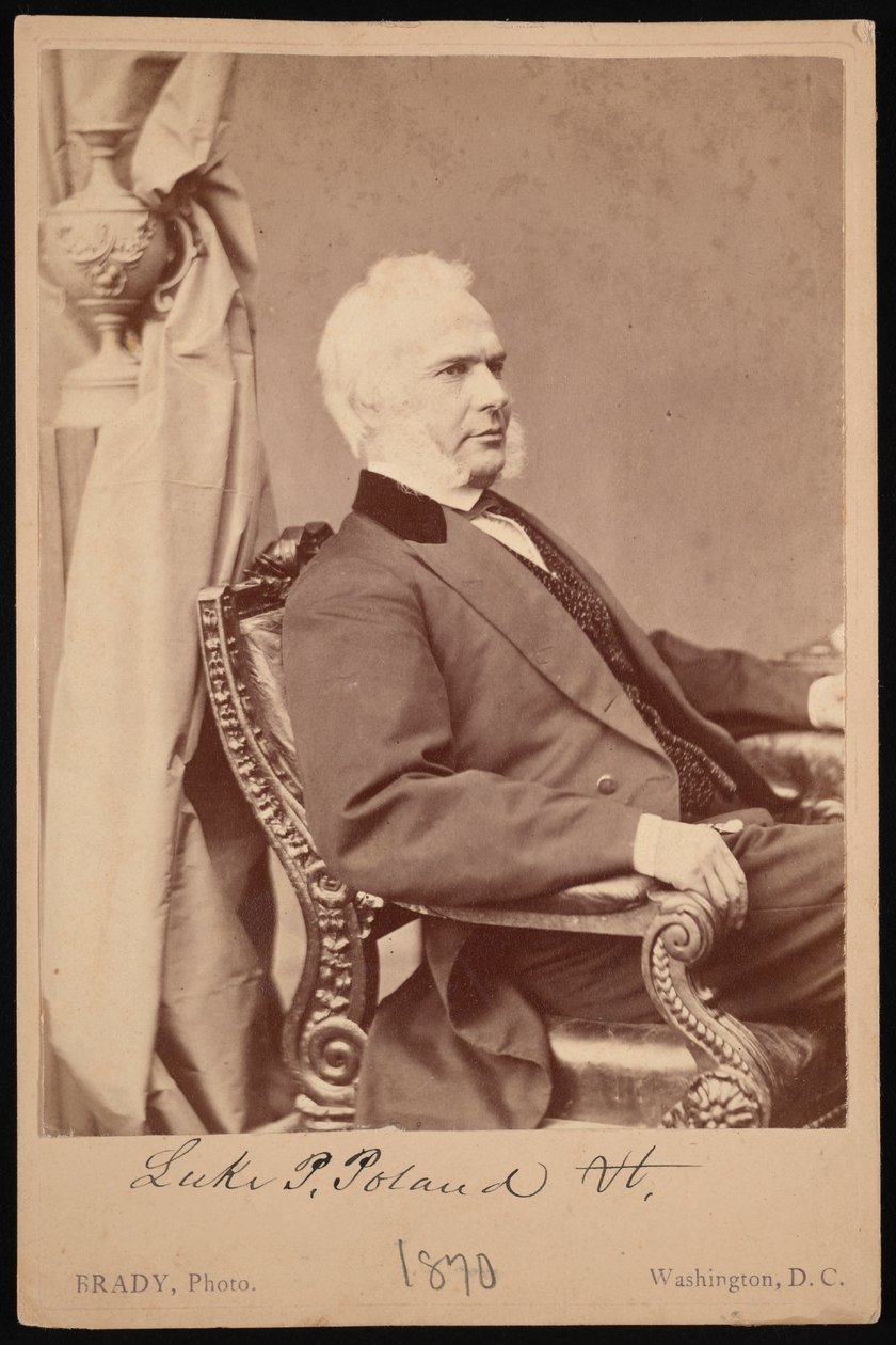Portrait of Luke Potter Poland by Brady