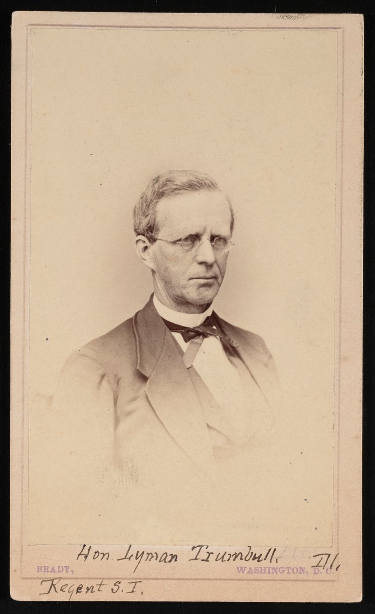 Portrait of Lyman Trumbull by Brady