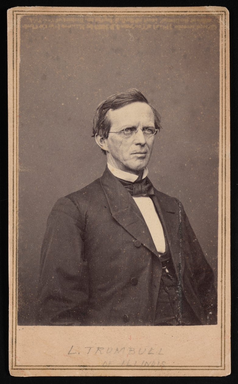 Portrait of Lyman Trumbull by Brady