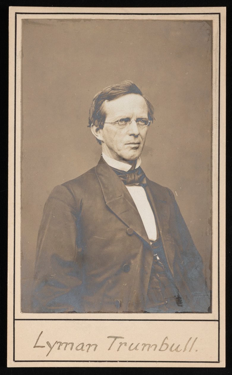 Portrait of Lyman Trumbull by Brady