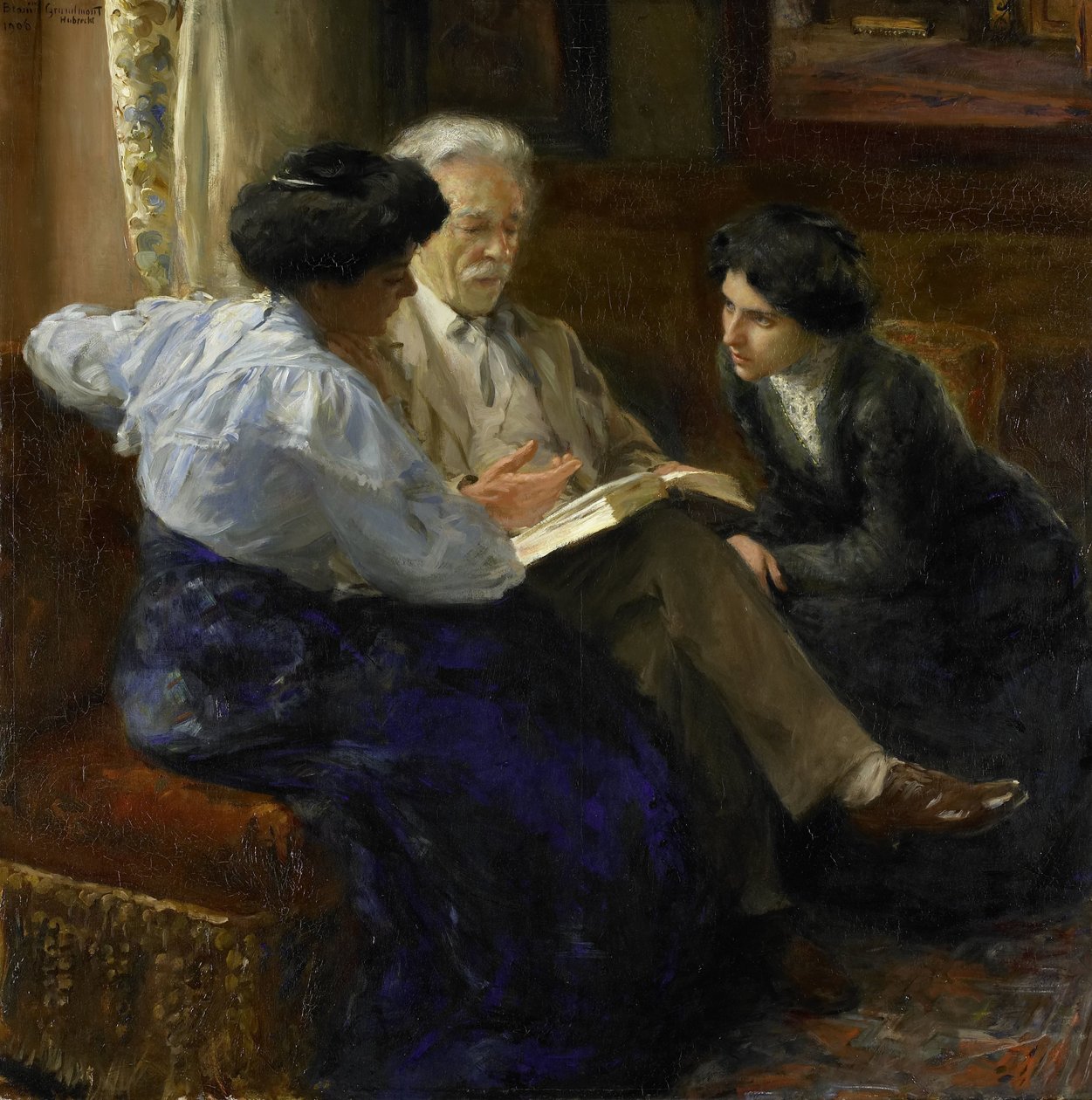 Alphons Marie Antoine Joseph Grandmont (1837-1909), the Artist