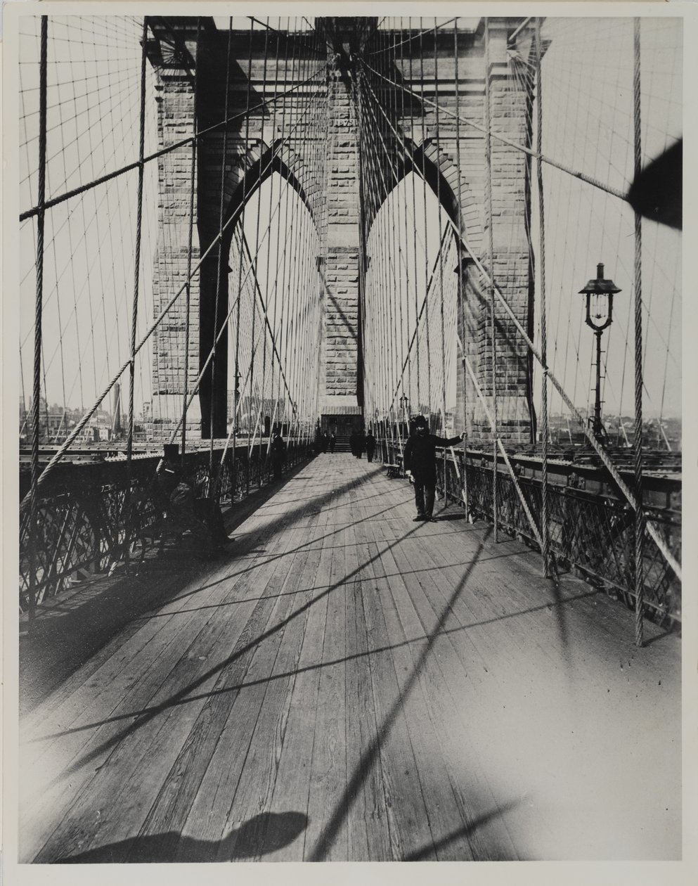 East River Bridge, 1888 by Breading G. Way
