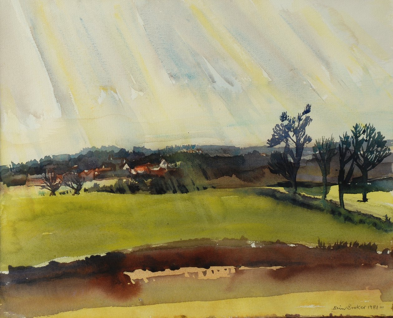 Rainy Morning, 1981 by Brenda Brin Booker