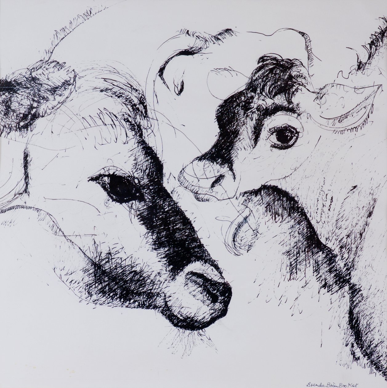 Calves, Gt Garnetts II by Brenda Brin Booker