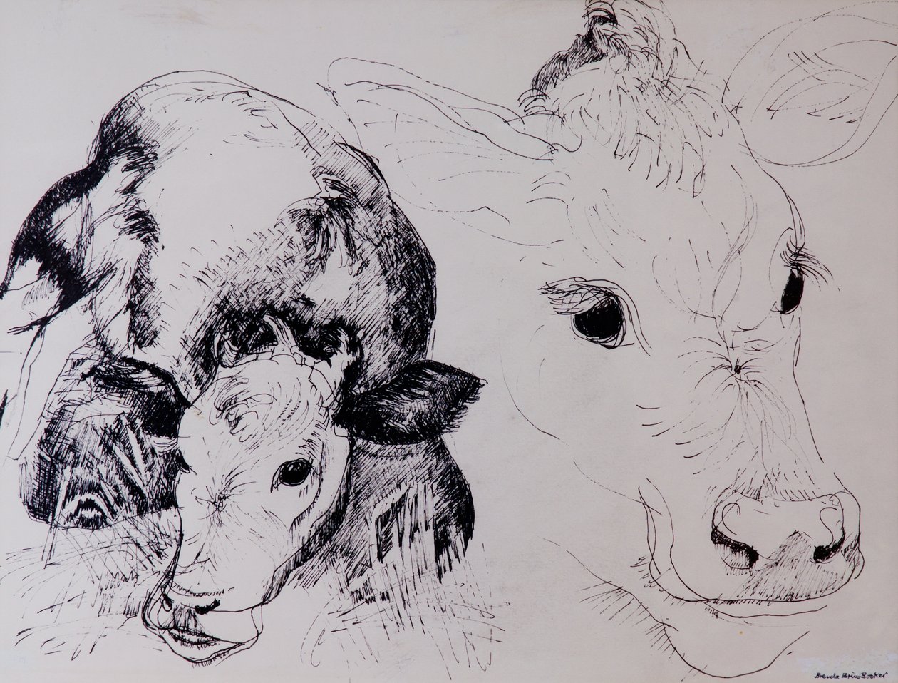 Calves, Gt Garnetts II by Brenda Brin Booker