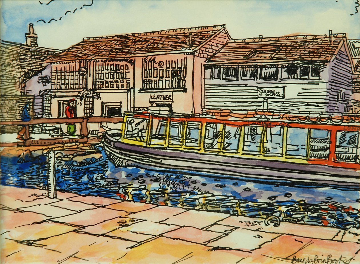 Canal Museum, Camden Lock by Brenda Brin Booker